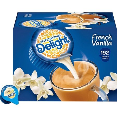 INTERNATIONAL DELIGHT Liquid Creamer, French Vanilla, 0.5 fl. oz., Multi PK ITD101521